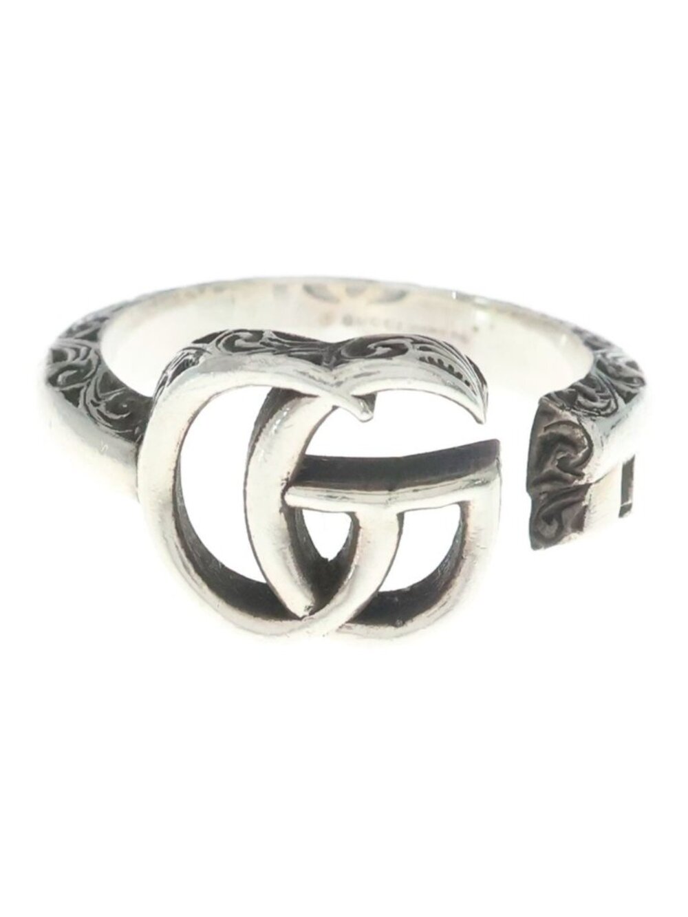 Gucci Arabesque Ring Silver